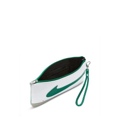 Peňaženka Nike Icon Blazer Wristlet white/white/malachite