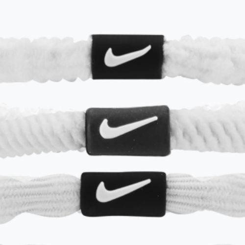 Gumičky do vlasov Nike Flex 6 ks biela/čierna/biela
