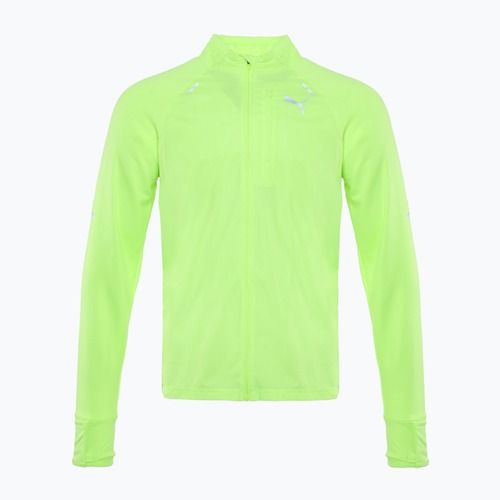 Dámska bežecká bunda PUMA Run Gridfleece fizzy apple