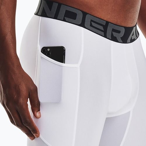 Pánske šortky Under Armour HG Armour Long Shorts white/black