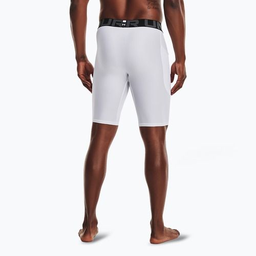 Pánske šortky Under Armour HG Armour Long Shorts white/black