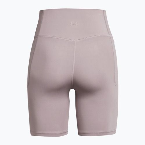 Dámske tréningové šortky Under Armour Meridian Bike 7in tetra grey/tetra grey