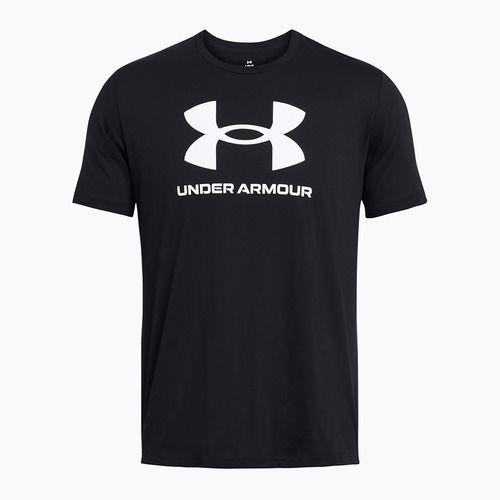 Pánske tričko Under Armour Sportstyle Logo Update black/white