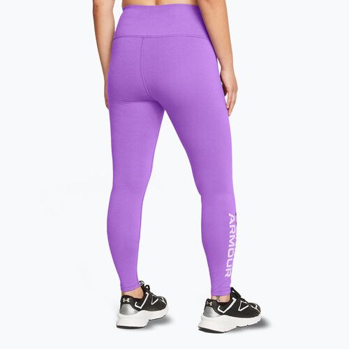 Dámske tréningové legíny Under Armour Campus Graphic lavish/salt purple/black