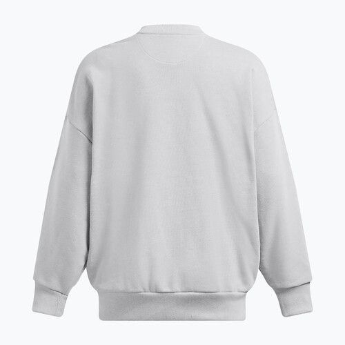 Dámska mikina Under Armour  Icon Heavyweight Terry Oversized Crew mod gray/forest green