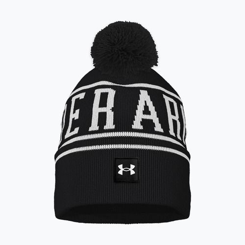 Zimná čiapka Under Armour Halftime Pom Beanie black/white/white