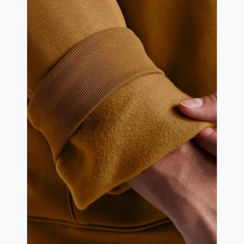 Pánska mikina Under Armour Project Rock Icon Fleece Hoodie yellow ochre/silt