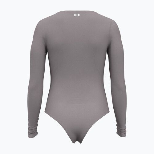Dámske body Under Armour Vanish Leotard Tetra Gray/White