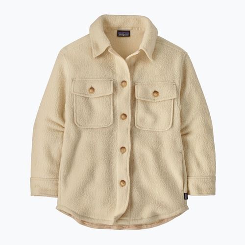Dámske tričko Patagonia Retro Pile Shacket natural
