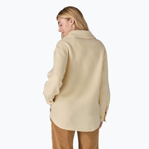 Dámske tričko Patagonia Retro Pile Shacket natural
