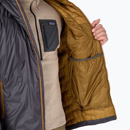 Pánska  páperová bunda  Patagonia DAS Light Hoody smolder blue