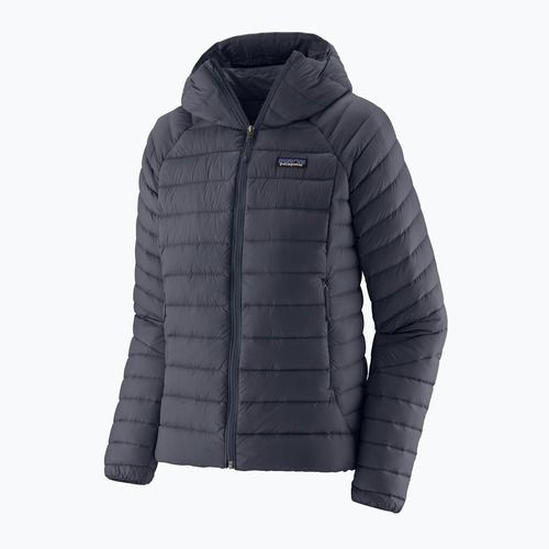 Dámska páperová bunda Patagonia Down Sweater Hoody smolder blue