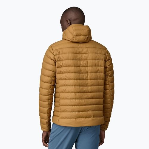 Pánska  páperová bunda  Patagonia Down Sweater Hoody rapotor brown
