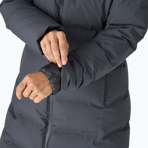 Dámsky páperový kabát Patagonia Jackson Glacier Parka smolder blue