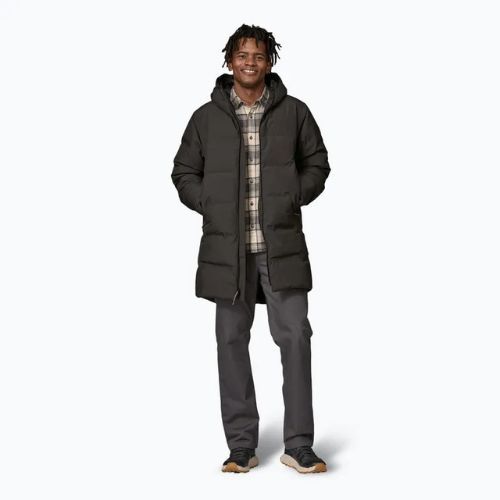 Pánsky páperový kabát Patagonia Jackson Glacier Parka čierny