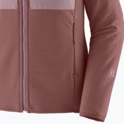 Dámska softshellová bunda Patagonia R2 CrossStrata Hoody dulse mauve