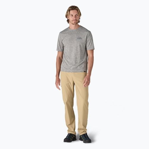 Pánske grafické tričko Patagonia Cap Cool Daily 73 skyline/feather grey