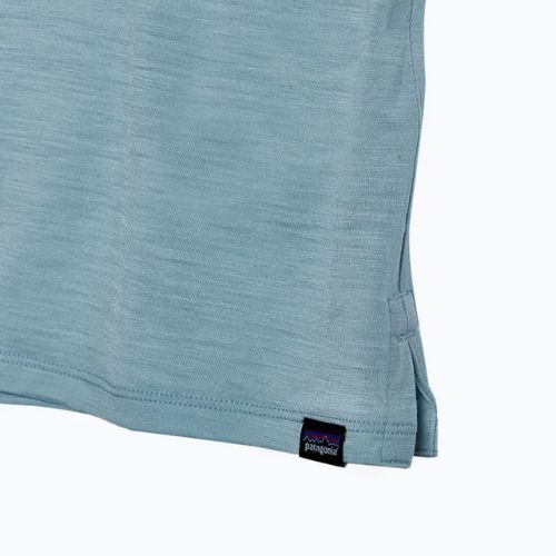 Pánske tričko Patagonia Cap Cool Merino Blend Graphic Shirt fitz roy strata/thermal blue