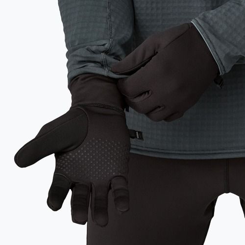 Trekové rukavice Patagonia R1 Daily black