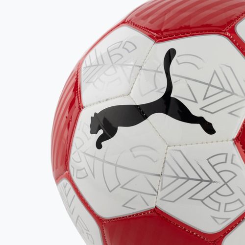 Futbalová lopta PUMA Prestige puma white/puma red/puma black veľ.  3