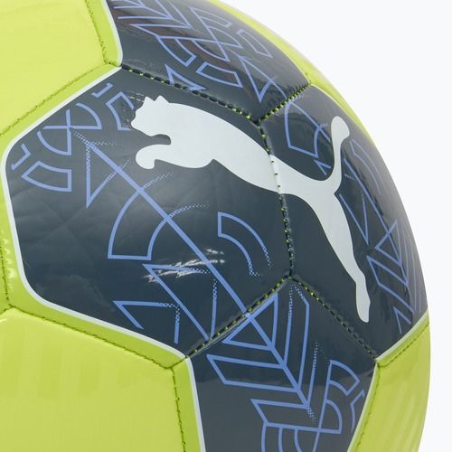 Futbalová lopta PUMA Prestige fizzy apple/grey skies veľ.  3