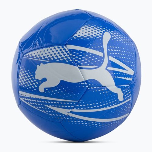 Futbalová lopta PUMA Attacanto Graphic puma white/bluemazing veľ.  3