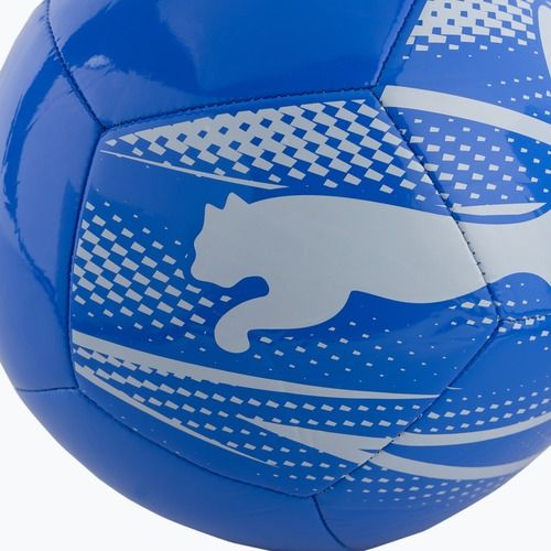 Futbalová lopta PUMA Attacanto Graphic puma white/bluemazing veľ.  3