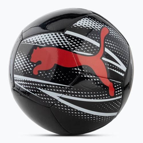 Futbalová lopta PUMA Attacanto Graphic puma black/puma white/puma red veľ.  4