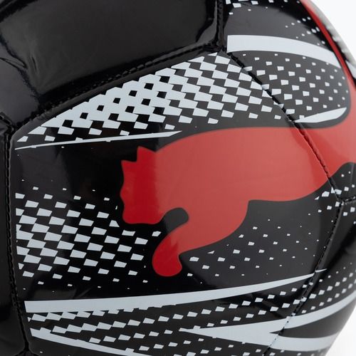Futbalová lopta PUMA Attacanto Graphic puma black/puma white/puma red veľ.  4