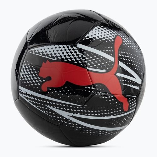 Futbalová lopta PUMA Attacanto Graphic puma black/puma white/puma red veľ.  5