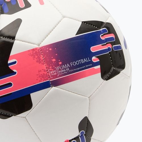Futbalová lopta PUMA Orbita 6 MS puma white/lapis lazuli/sunset glow veľ. 3