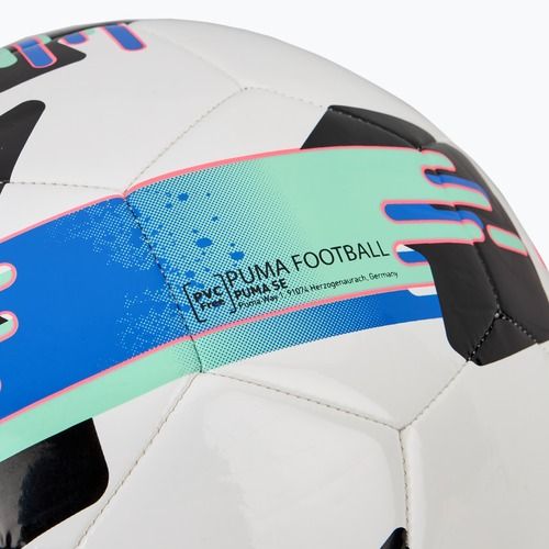 Futbalová lopta PUMA Orbita 6 MS puma white/bluemazing/electric peppermint veľ. 3