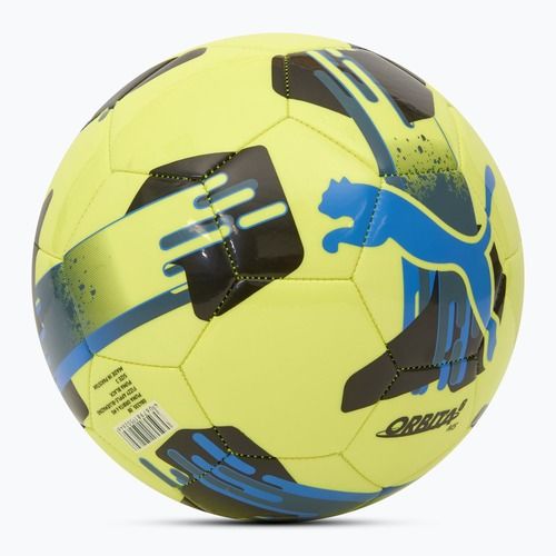 Futbalová lopta PUMA Orbita 6 MS puma white/fizzy apple veľ. 3