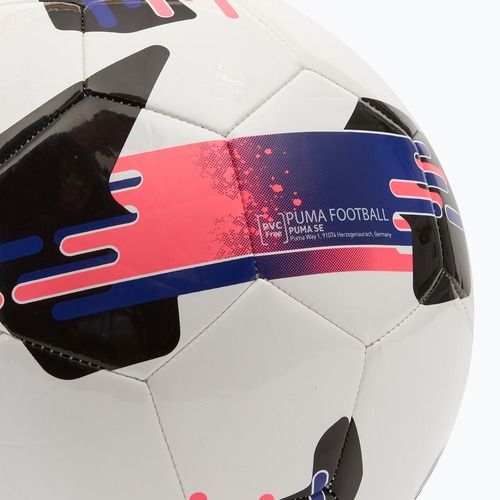 Futbalová lopta PUMA Orbita 6 MS puma white/lapis lazuli/sunset glow veľ. 5