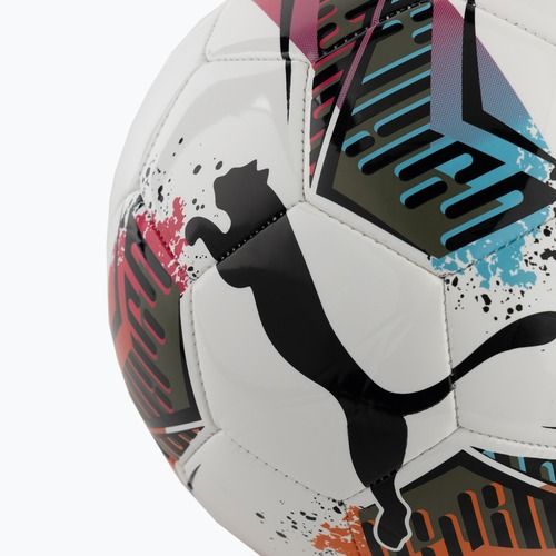 Futbalová lopta PUMA Futsal 2 MS puma white/garnet rose/dusty aqua veľ. 4