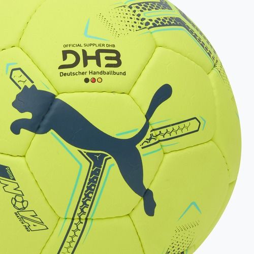 Hádzanárska lopta PUMA Nova Match Pro fizzy apple/grey skies Veľ. 2