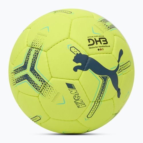 Hádzanárska lopta PUMA Nova Match Pro fizzy apple/grey skies Veľ. 2