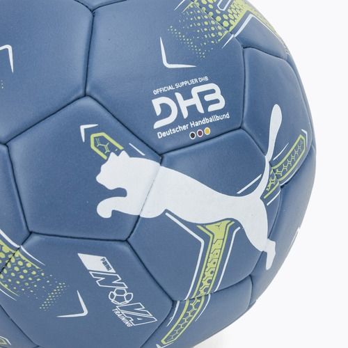 Hádzanárska lopta PUMA Nova Training blue horizon/puma white/fizzy apple size 0