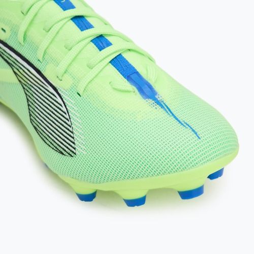 Detská futbalová obuv PUMA Ultra 5 Pro FG/AG Jr fizzy apple/puma white