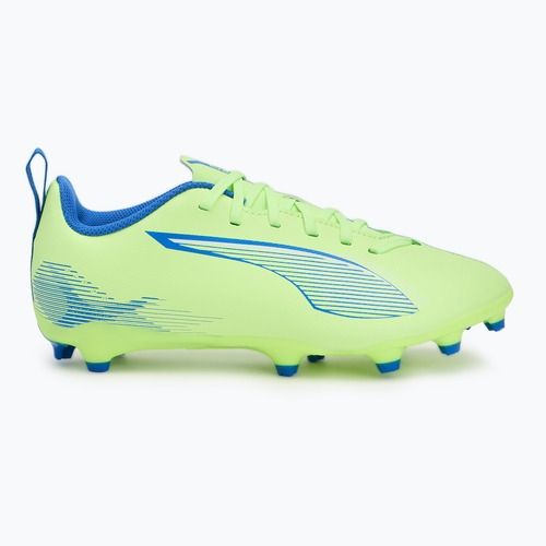 Detská futbalová obuv PUMA Ultra 5 Play FG/AG Jr fizzy apple/puma white