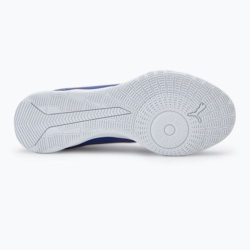 Detská futbalová obuv/ kopačky PUMA Ultra 5 Play IT Jr lapis lazuli/puma white/sunset gloe