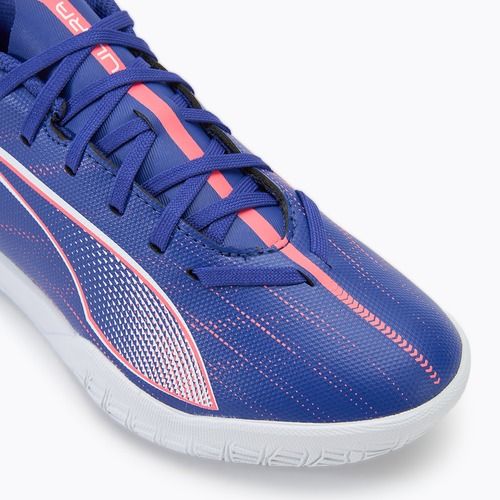 Detská futbalová obuv/ kopačky PUMA Ultra 5 Play IT Jr lapis lazuli/puma white/sunset gloe