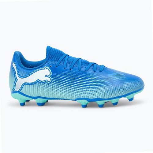 Kopačky PUMA Future 7 Play FG/AG hyperlink blue/mint/puma white