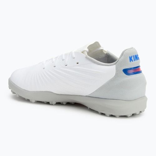 Detská futbalová obuv/ kopačky PUMA King Match TT Jr puma white/bluemazing/flat light grey/sunset glow