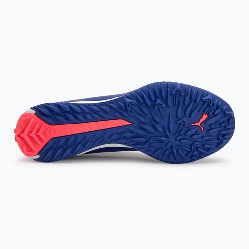 Detské kopačky PUMA Ultra 5 Match TT + Mid Jr lapis lazuli/puma white/sunset glow