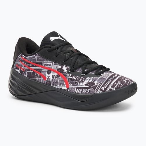 Pánska basketbalová obuv PUMA All-Pro Nitro Media Day puma black