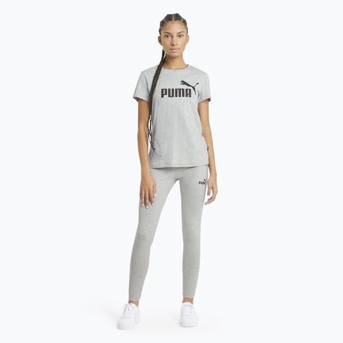 Dámske tričko PUMA ESS Logo light grey heather