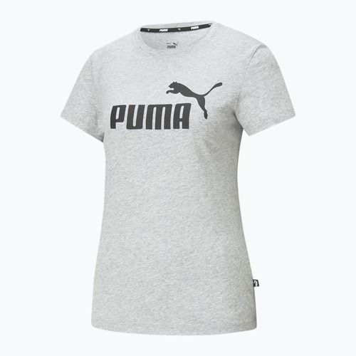 Dámske tričko PUMA ESS Logo light grey heather