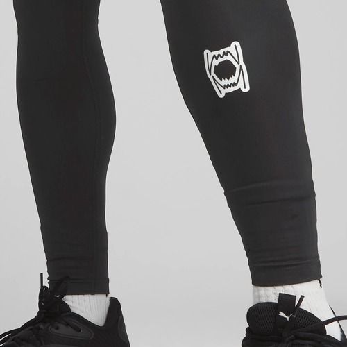Pánske basketbalové legíny PUMA Hoops Team Full Baselayer puma black