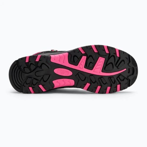 Juniorská trekkingová obuv CMP Rigel Mid berry / pink fluo